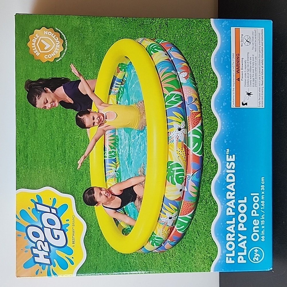 Bestway H2O GO! Floral Paradise Play Pool